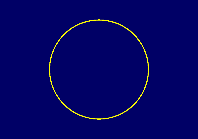 a circle